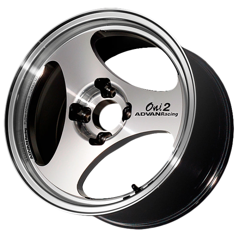ADVAN Racing ONI2 15x8 +30 4x100 Wheel - Machining & Diamond Cut - YAY5G30ADC