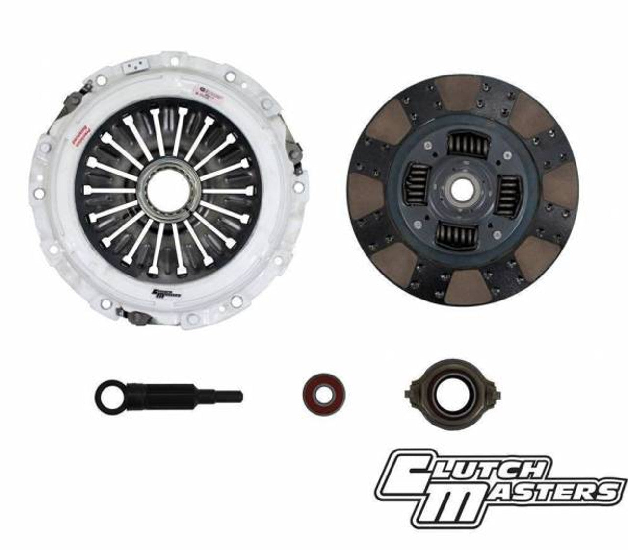 Clutch Masters 04-11 Subaru WRX/STi 2.5L Turbo 6-Spd FX350 High Rev Sprung Fiber Clutch Kit 15017-HRFF