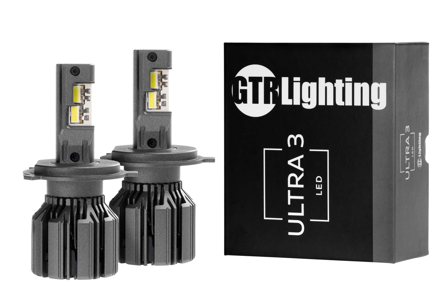 GTR Lighting Ultra 3 H4/9003 Hi/Lo LED Headlight Bulbs (Pair) - GTR.LED810