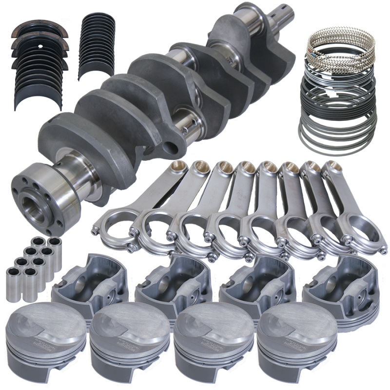 Eagle Chevy 400 350 Mains 4.000in Crank 6.000in H-Beam Stroker Rod 4.165in Pistons Rotating Assembly