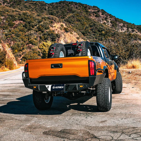 AlphaRex 16-23 Toyota Tacoma/Tundra NOVA-Series Prismatic LED Tail Lights Alpha-Black