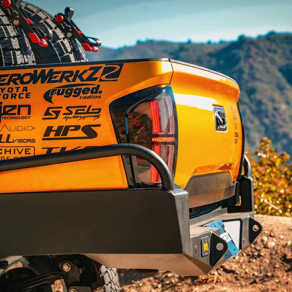 AlphaRex 16-23 Toyota Tacoma/Tundra NOVA-Series Prismatic LED Tail Lights Alpha-Black