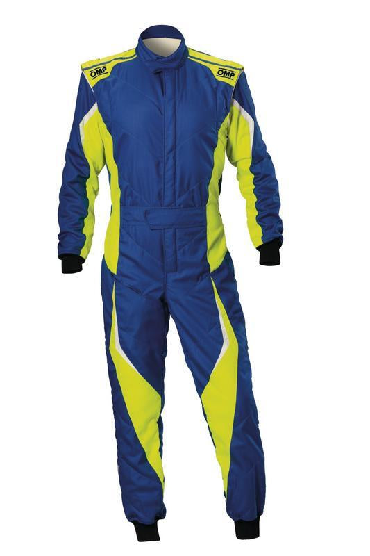 OMP Tecnica Evo Auto Racing Suit - Black/Red - Size 62 - FIA & SFI Approved