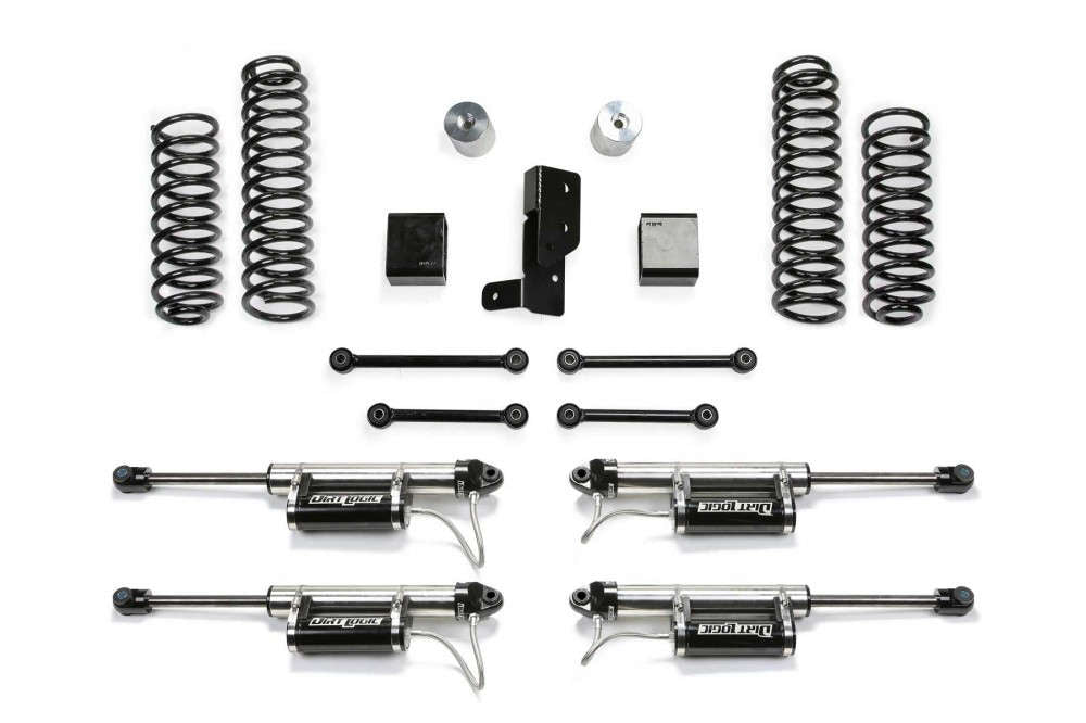 Fabtech 2021 Jeep JL 4XE 4 Dr 3in Sport System w/ DLSS RESI