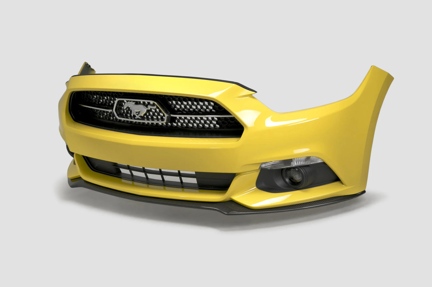Anderson Composites 15-17 Mustang Carbon Fiber Type-AO Front Chin Splitter - AC-FL15FDMU-AO
