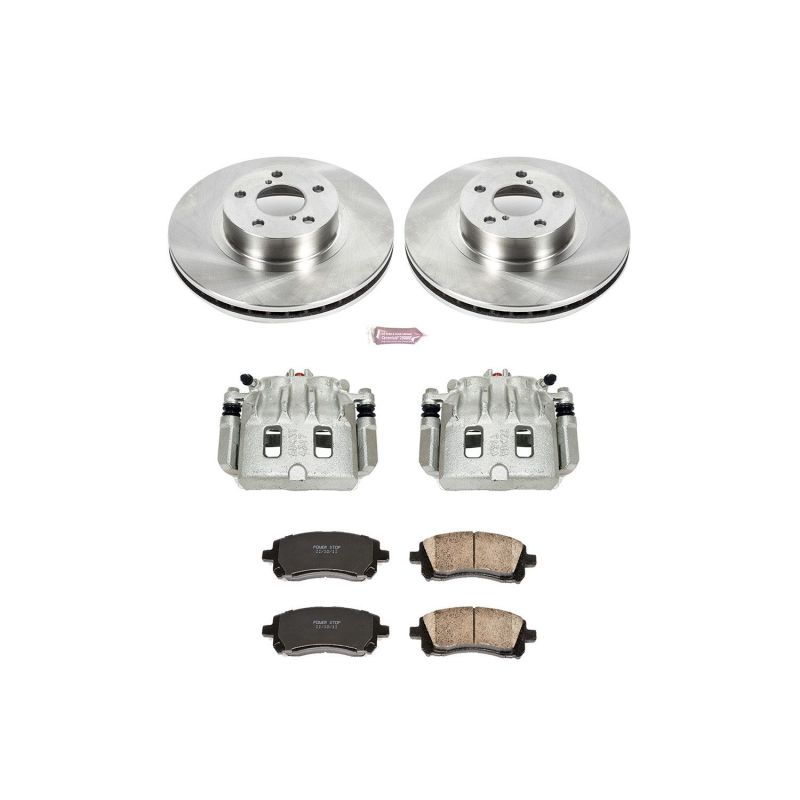 Power Stop 98-02 Subaru Forester Front Autospecialty Brake Kit w/Calipers PowerStop