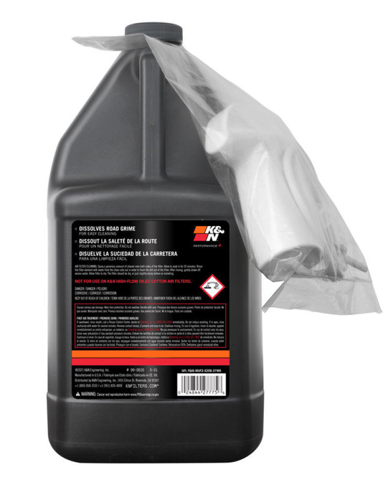 K&N 1 Gallon Heavy Duty DRYFLOW Cleaner