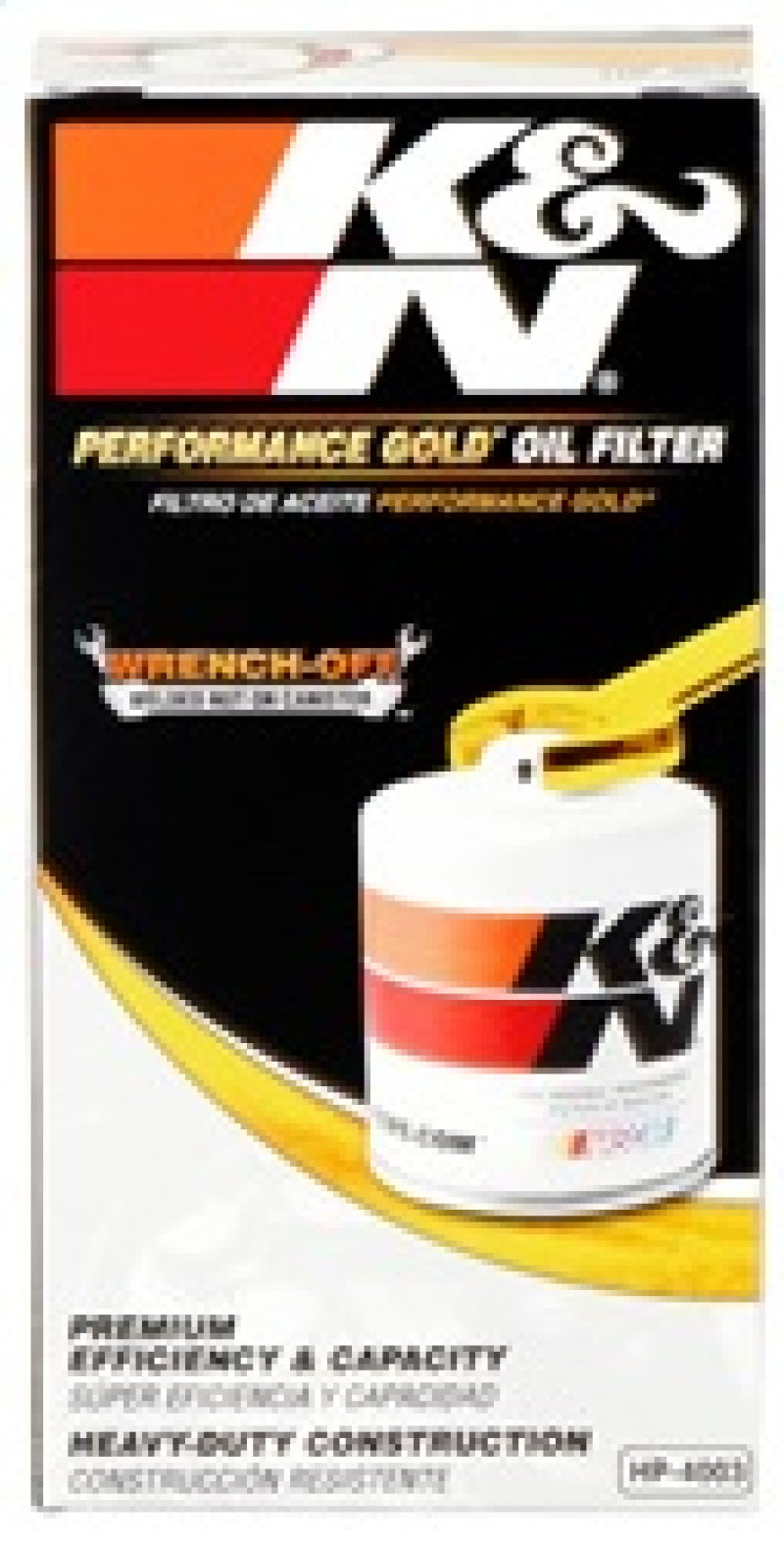 K&N Dodge Performance Gold Oil Filter K&N Engineering