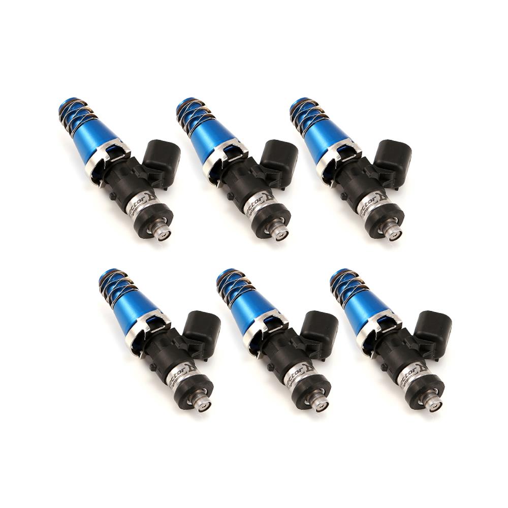 Injector Dynamics 1750-XDS - 60mm Length - 11mm Blue Top - Denso Lower Cushion (Set of 6)