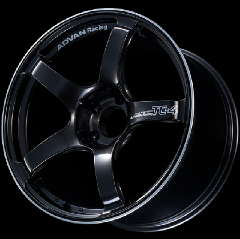 Advan YAD5G28AGM TC4 15x8.0 +28 4-100 Racing Gunmetallic Wheel (No Ring)