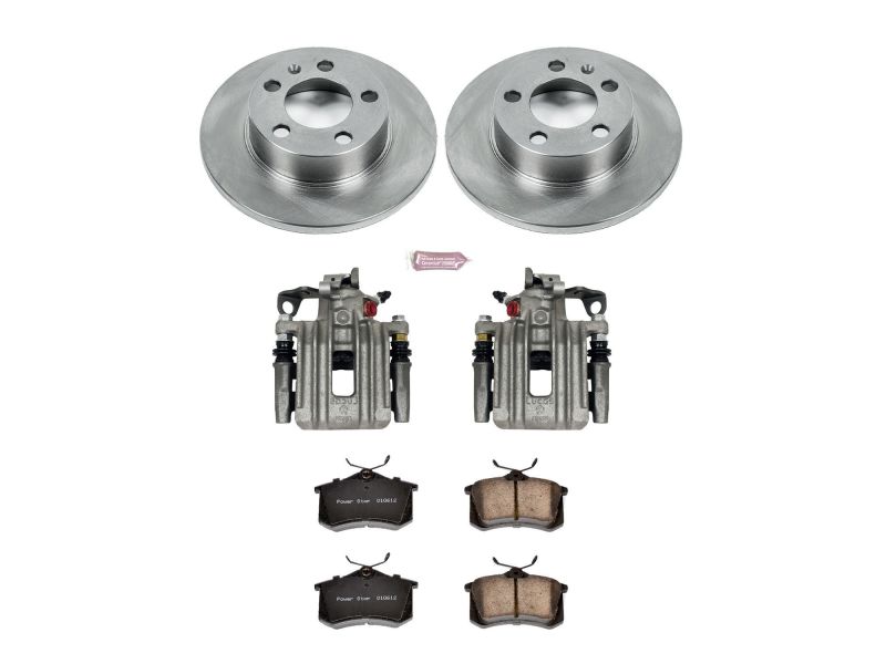 Power Stop 00-10 Volkswagen Beetle Rear Autospecialty Brake Kit w/Calipers PowerStop