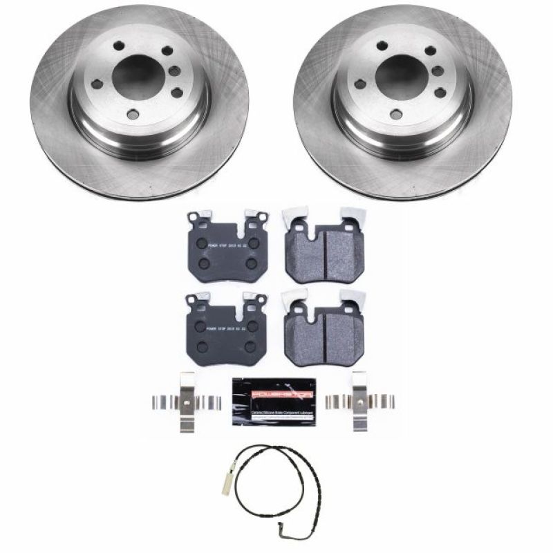 Power Stop 08-10 BMW 135i Rear Track Day SPEC Brake Kit PowerStop