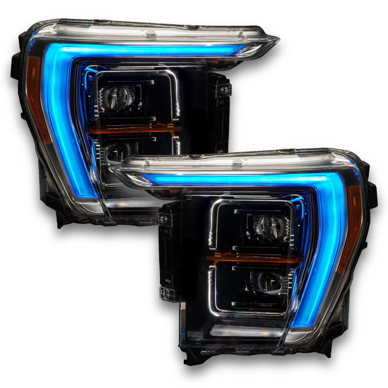 Oracle 21-22 Ford F-150 ColorSHIFT RGB+W Headlight DRL Upgrade Kit w/ Simple Controller ORACLE Lighting