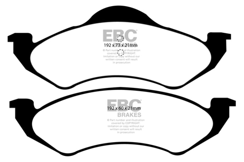 EBC Ultimax2 Front Brake Pads - UD746 EBC