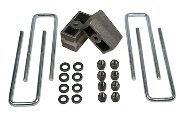 Tuff Country 3in Rear Block & U-Bolt Kit – 1986–1989 Toyota 4Runner 4WD (3.75in Axle) (97082)