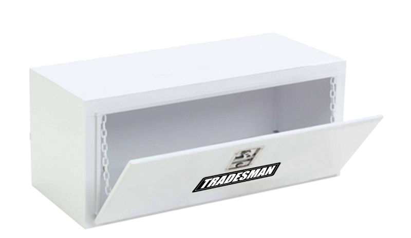 Tradesman Steel Underbody Truck Tool Box (36in.) - White Tradesman