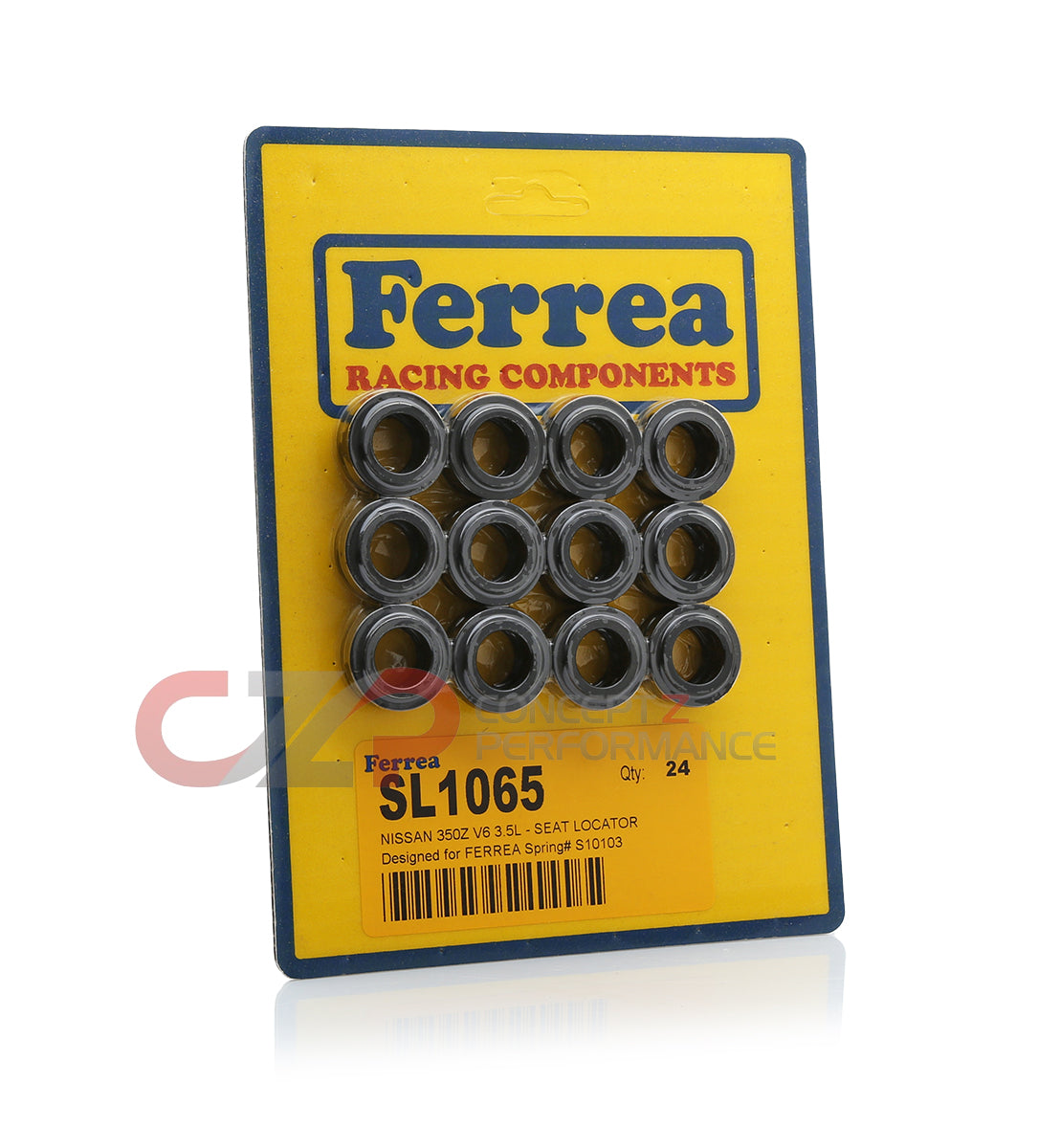 Ferrea Nissan VR38DETT Intake Spring Seat Locators - Set of 12