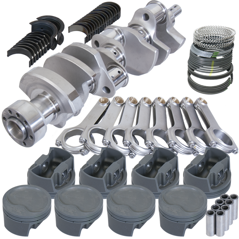 Eagle Chevy 400 350 Mains 3.750in Crank 6.000in H-Beam -16cc 4.155in Pistons Rotating Assembly main image 0