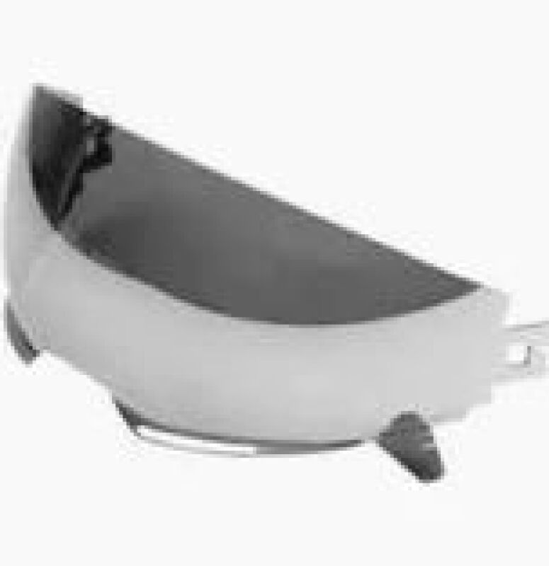 Speed and Strength SS2400 Drop Down Visor - Silver Iridescent