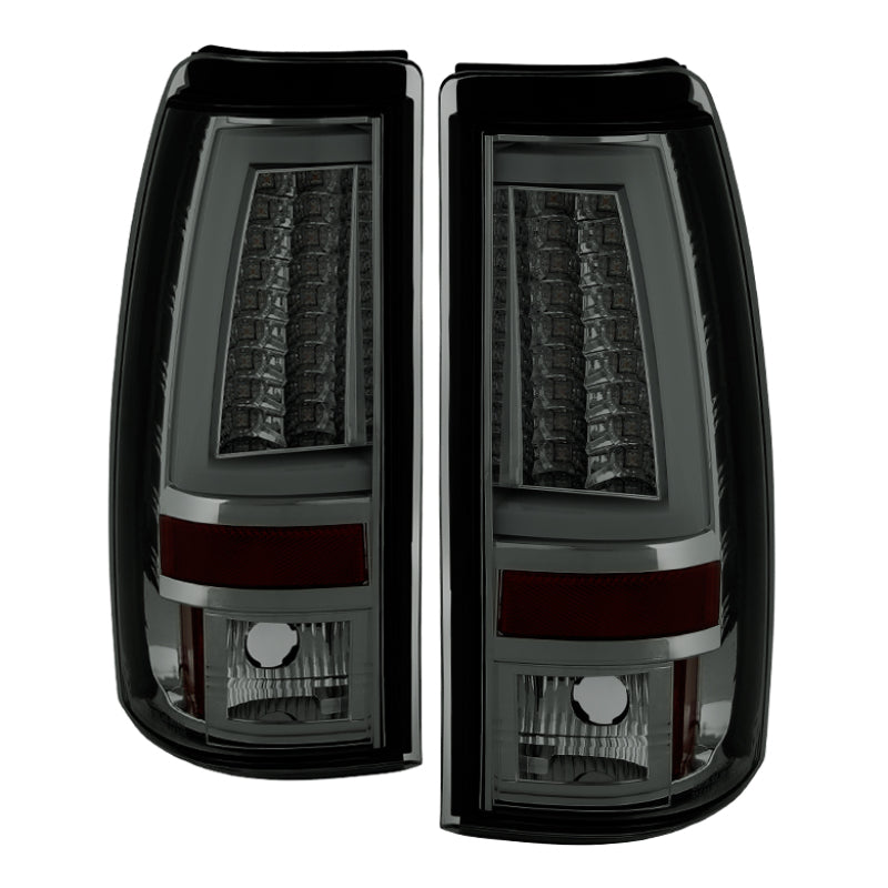 Spyder Chevy Silverado 1500/2500 03-06 Version 2 LED Tail Lights - Smoke ALT-YD-CS03V2-LED-SM SPYDER