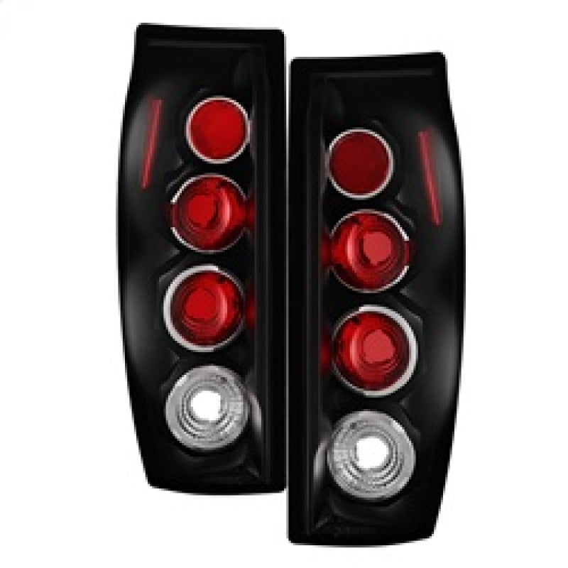 Spyder Chevy Avalanche 02-06 Euro Style Tail Lights Black ALT-YD-CAV04-BK SPYDER