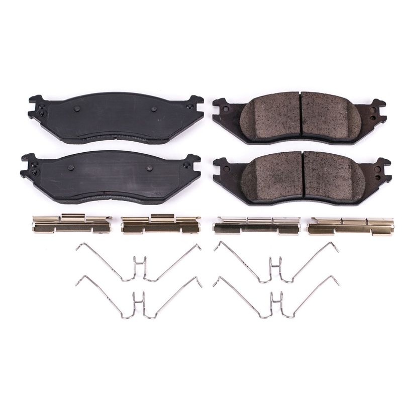 Power Stop 04-06 Ford E-150 Front Z17 Evolution Ceramic Brake Pads w/Hardware PowerStop