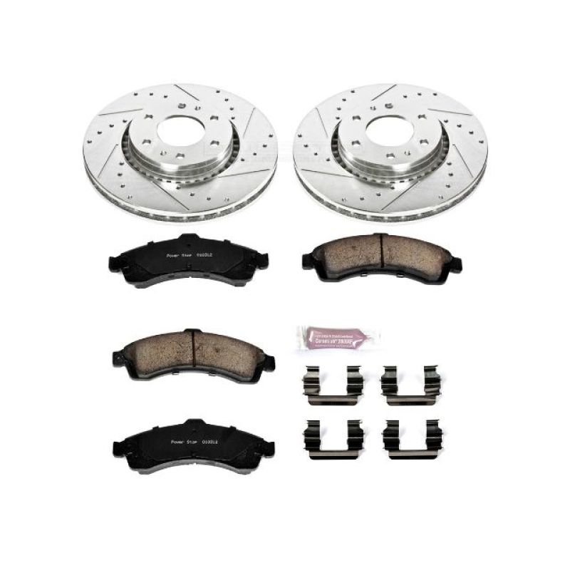 Power Stop 04-05 Buick Rainier Front Z23 Evolution Sport Brake Kit PowerStop