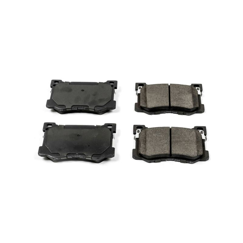 Power Stop 17-19 Genesis G80 Front Z16 Evolution Ceramic Brake Pads PowerStop
