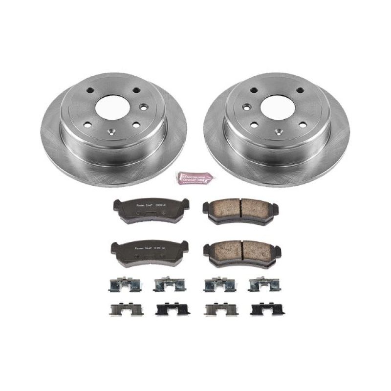 Power Stop 04-06 Suzuki Forenza Front & Rear Z17 Evolution Geomet Coated Brake Kit