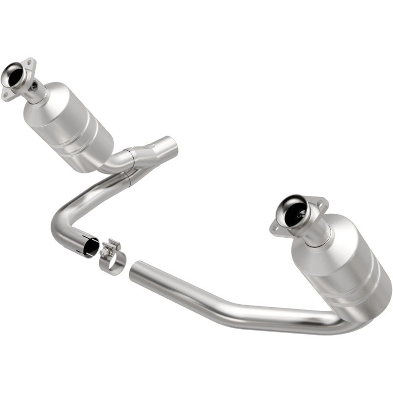 MagnaFlow Conv DF 07-09 Dodge Dakota 3.7L/4.7L /07-09 Mitsubishi Raider 3.7L Y-Pipe Assembly Magnaflow