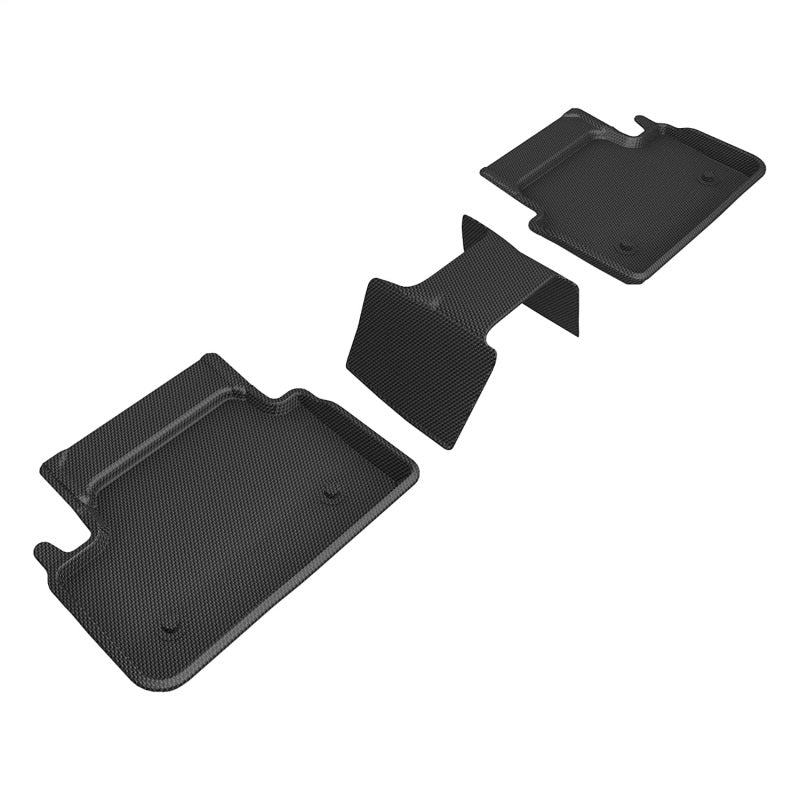 3D MAXpider KAGU 2nd Row Floor Mats for BMW 5 Series (G60) 2024-2026 - L1BM15321509