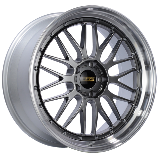 BBS LM 20x9 5x120 ET15 PFS Selenite Bronze Center / Diamond Cut Lip Wheel - 82mm PFS/Clip Required LM225SNB-BKD