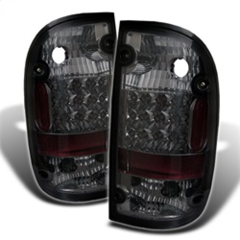 Spyder Toyota Tacoma 01-04 LED Tail Lights Smoke ALT-YD-TT01-LED-SM SPYDER