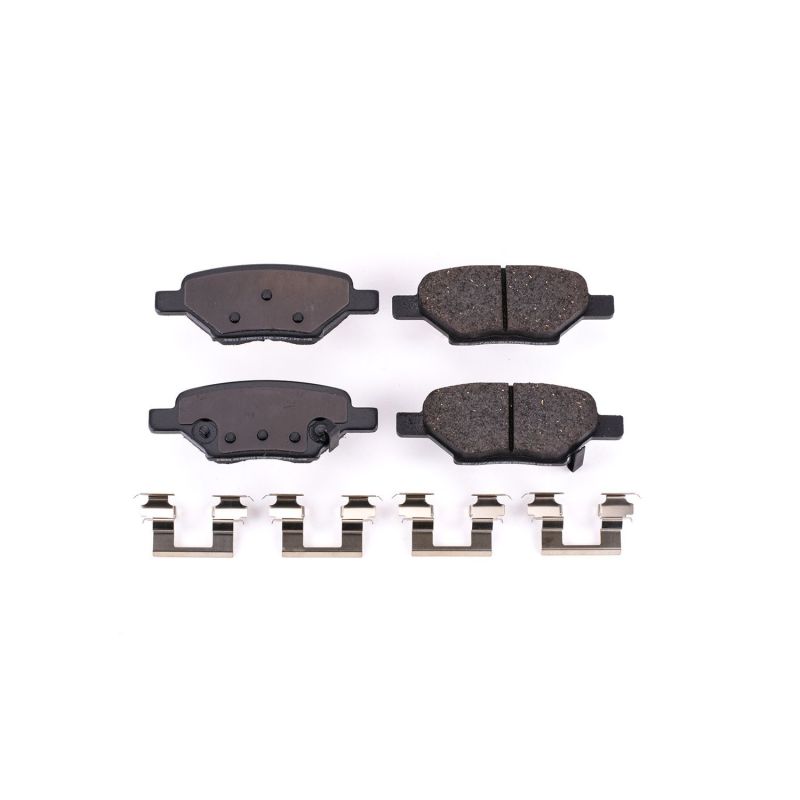 Power Stop 05-08 Chevrolet Cobalt Rear Z17 Evolution Ceramic Brake Pads w/Hardware PowerStop