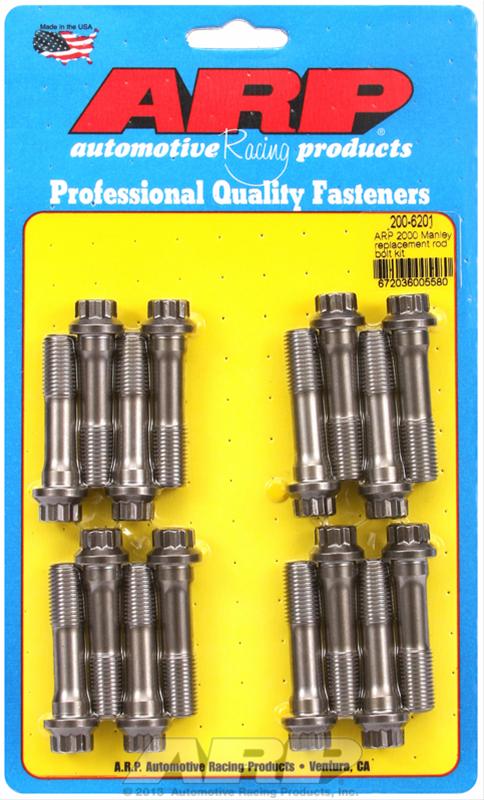 ARP Manley Replacement (Rods 14051/14055) ARP2000 Rod Bolt Kit (Set of 16)
