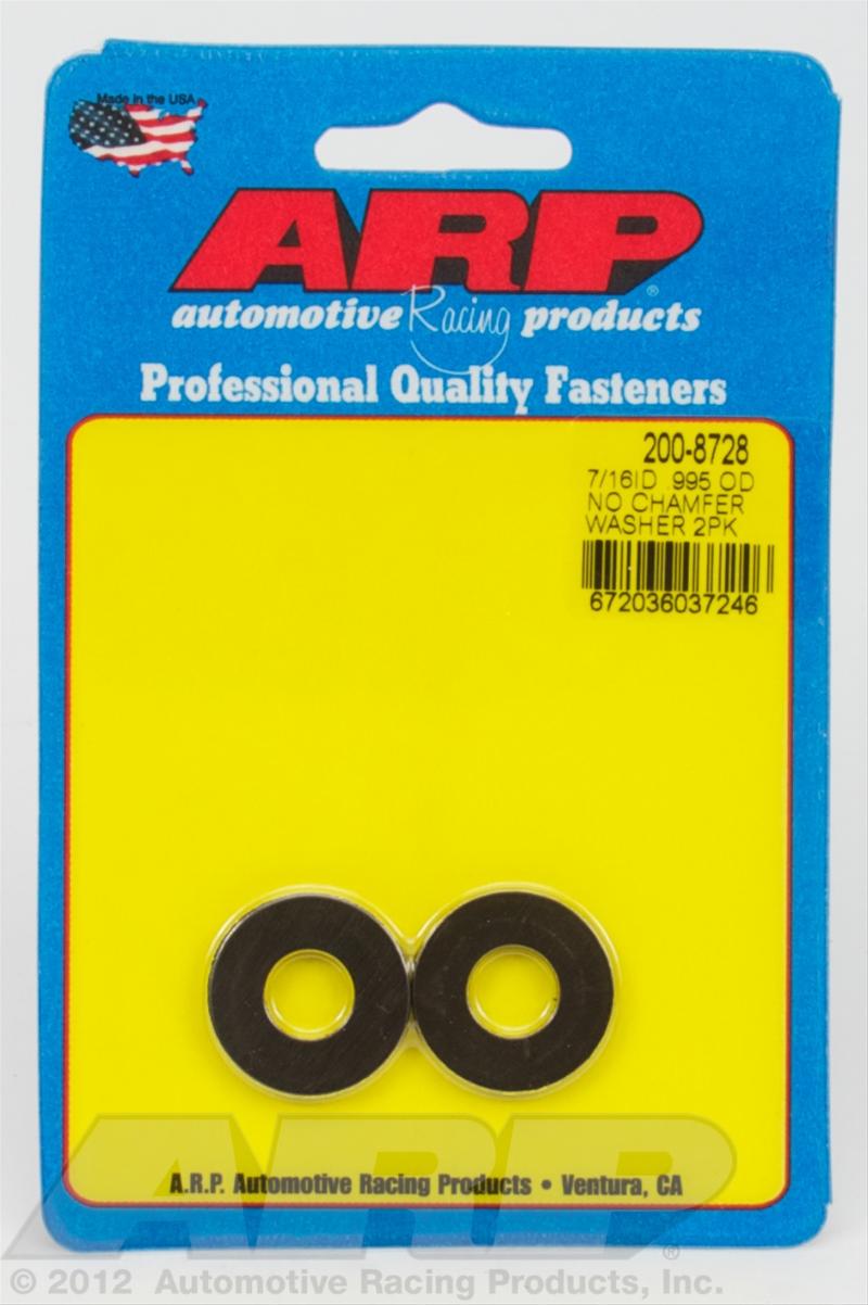 ARP 7/16 ID .995 OD .120 Thick Black Washers (2 pack)