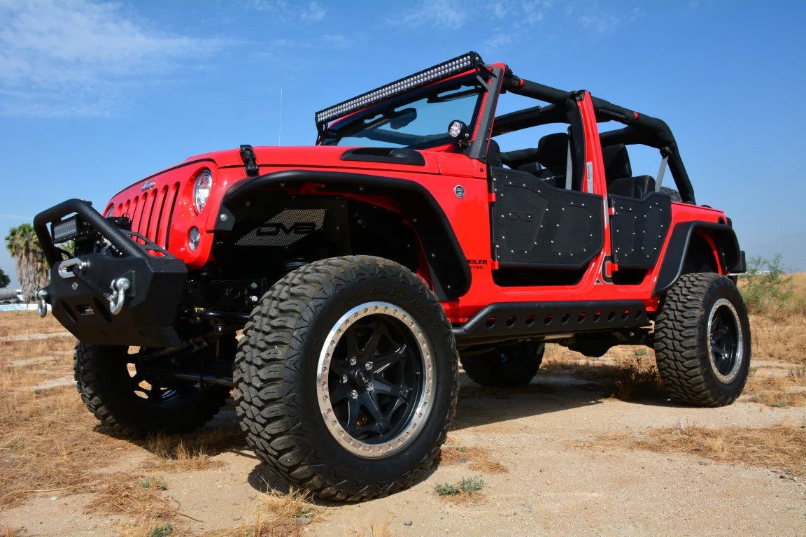 DV8 Offroad 07-18 Jeep Wrangler Jk Rock Doors RDSTTB-01F