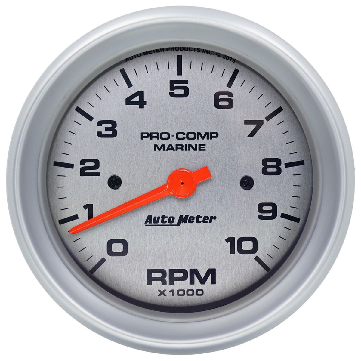 Autometer Marine Silver 3-3/8in Gauge 200706-33