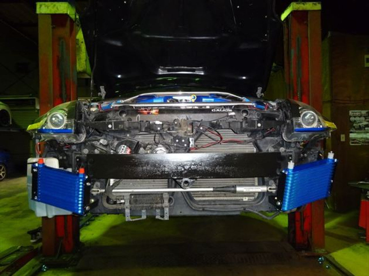 GReddy Nissan 09-16 370z 13-Row Front Mount Oil Cooler Kit