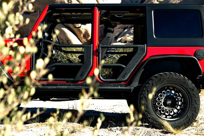 Body Armor 2007-2018 JEEP WRANGLER JK TUBE DOORS REAR, PAIR Body Armor 4x4