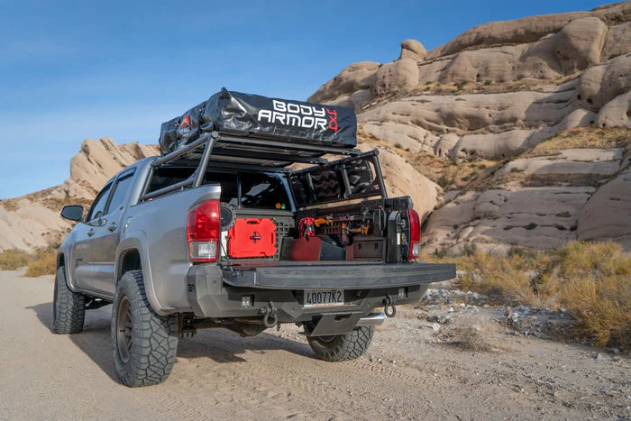 Body Armor 2005-2023 TOYOTA TACOMA BED SIDE MOLLE SYSTEM (SINGLE UNIT) Body Armor 4x4