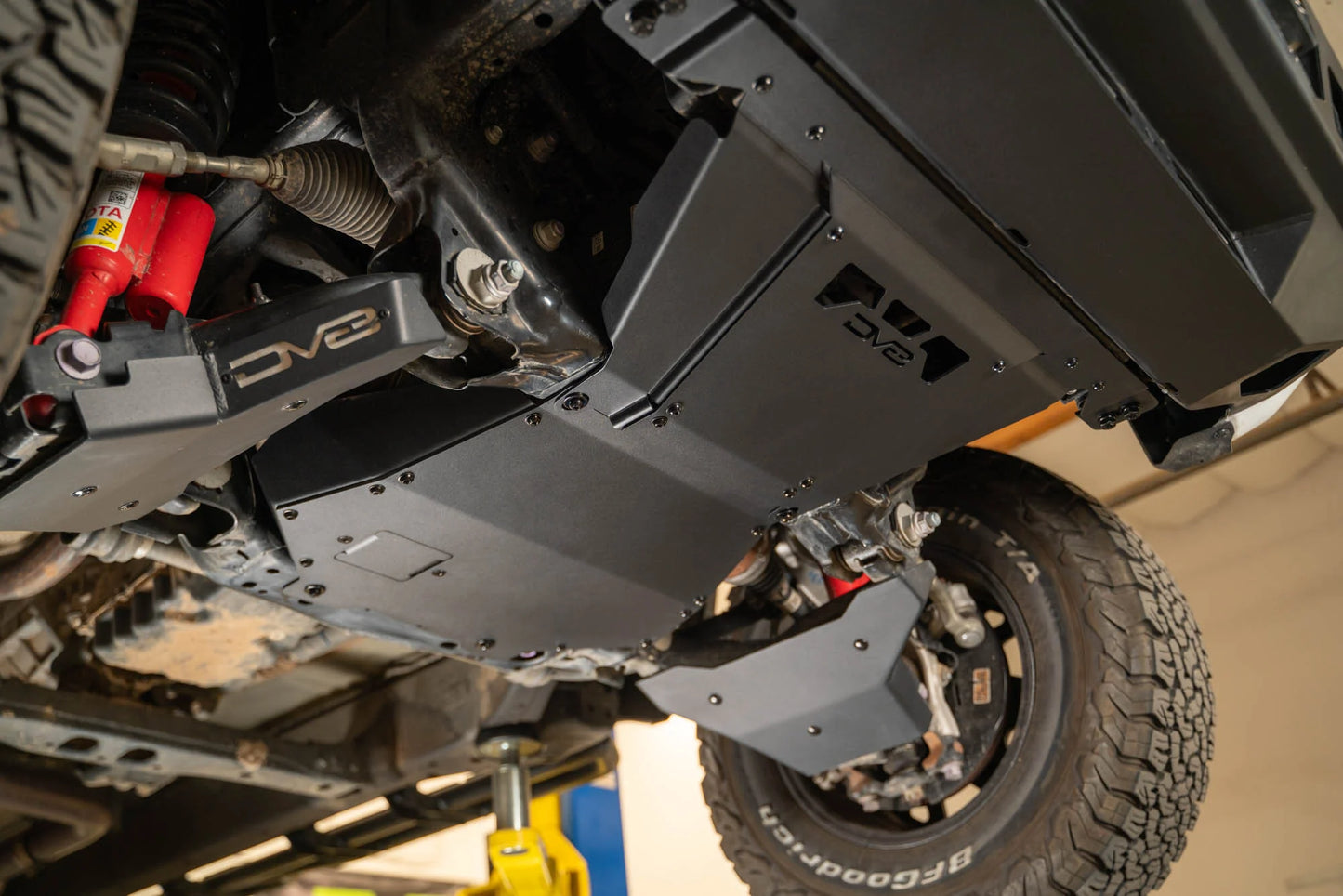 DV8 24+ Toyota Tacoma & Land Cruiser Rear Belly Skid Plate SPTT1-09