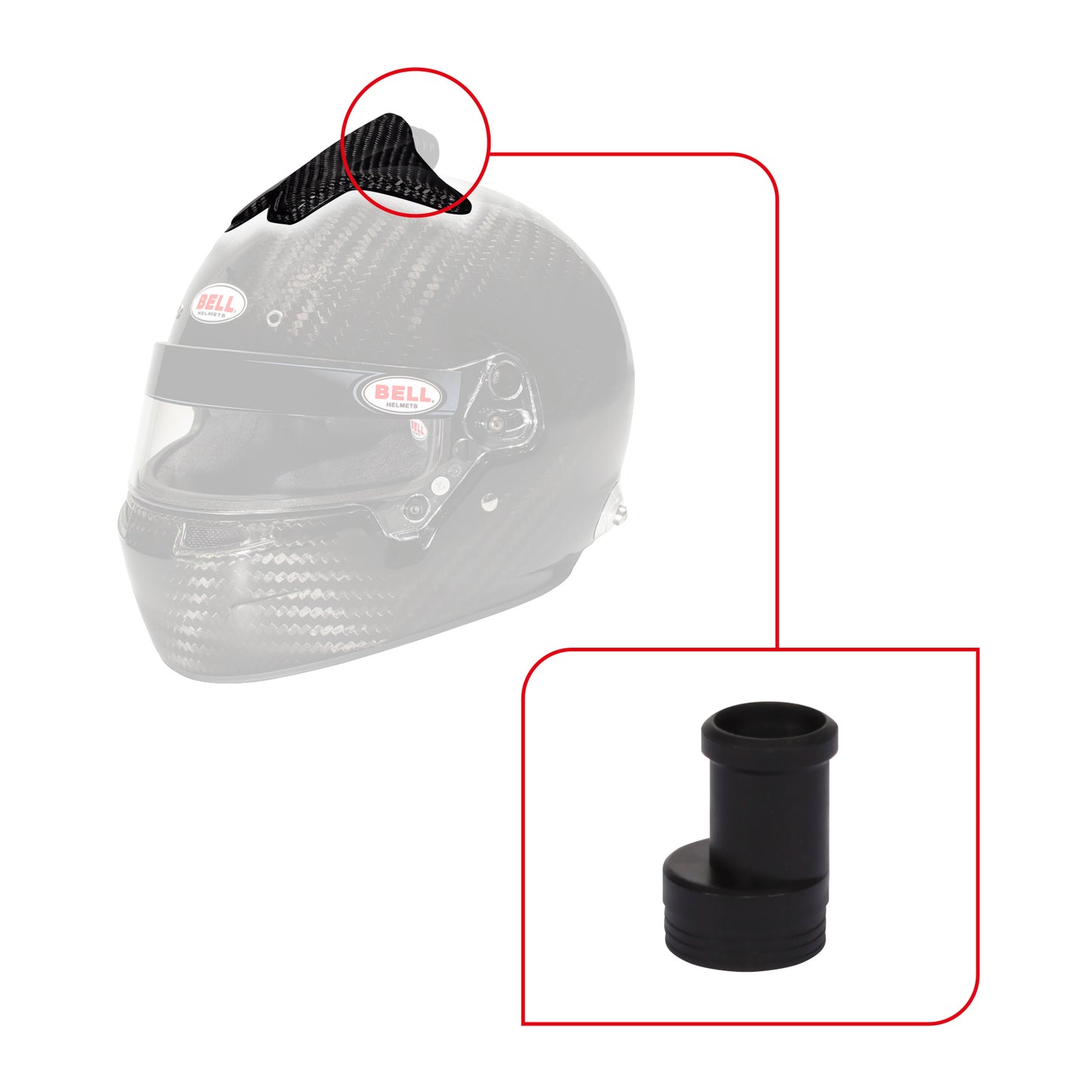 Bell 8 Hole QL Carbon Fiber 2070120