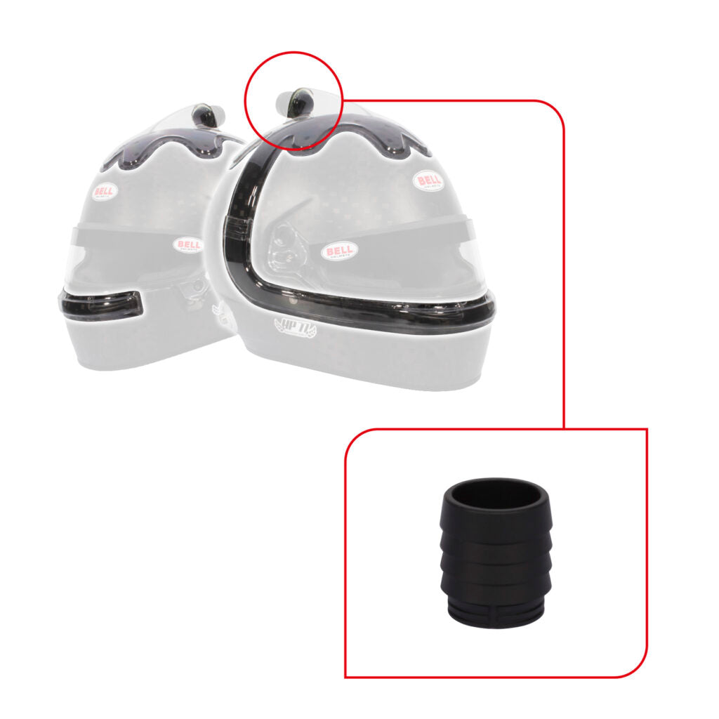 Bell FORCED AIR TOP/SIDE/45 DEGREE NOZZLE KIT - - Clear 2070242