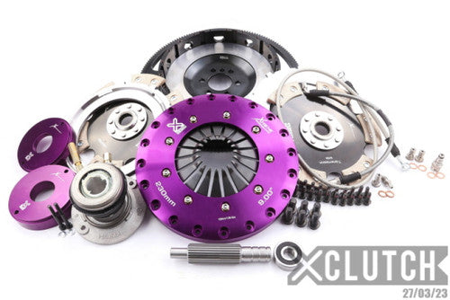 XClutch 10-15 Chevrolet Camaro 6.2L 9in Twin Solid Carbon Clutch Kit