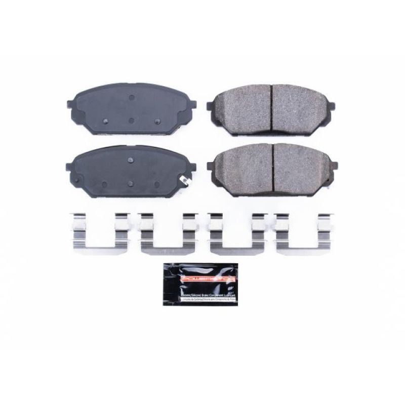 Power Stop 07-12 Hyundai Veracruz Front Z23 Evolution Sport Brake Pads w/Hardware PowerStop
