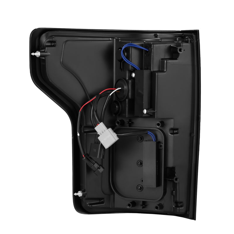 AlphaRex 652040 15-20 Ford F150 Luxx-Series LED Tail Lights Alpha-Black