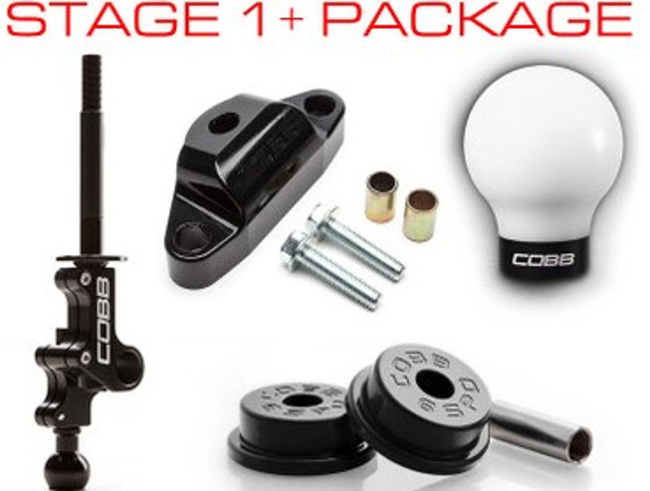 COBB Subaru STi 6MT Stage 1+ Drivetrain Package 215X01P-BK