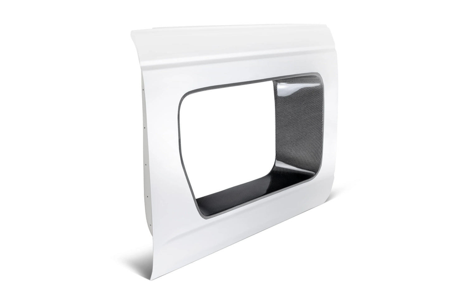 Anderson Composites 21-24 Ford Bronco Fiberglass Front Doors W/Carbon Fiber Inserts (Pair) - AC-DD21FDBR4D-HA-F-PC