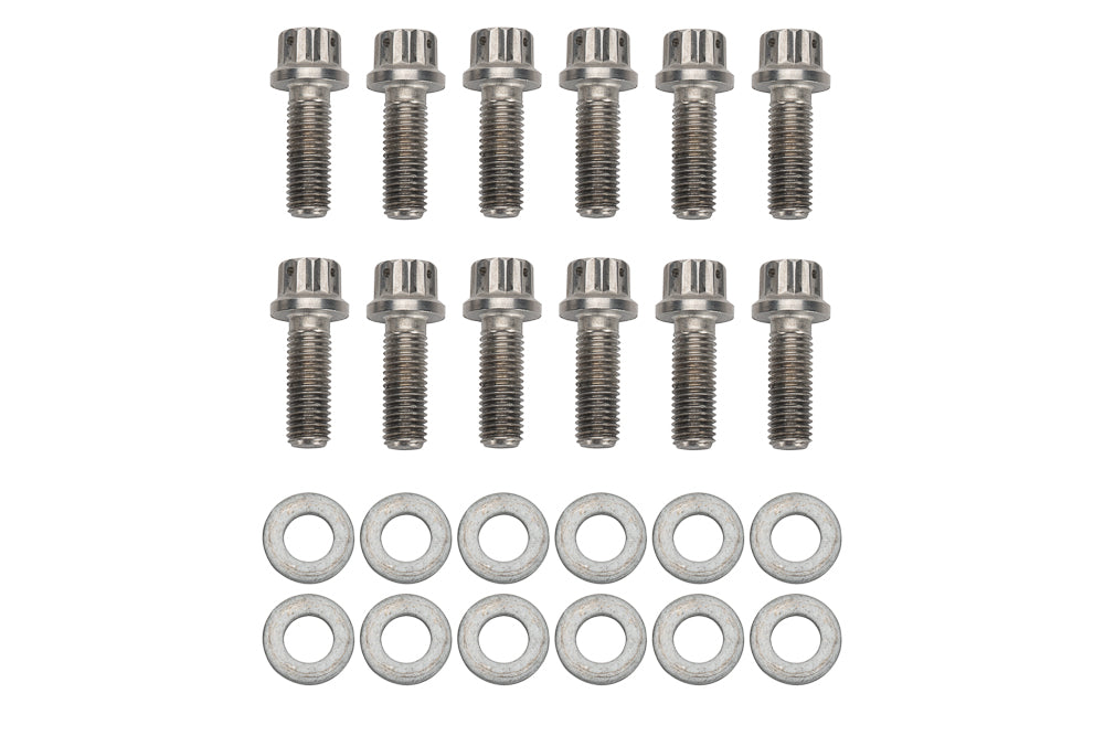 Wilwood 230-8217 Rotor Bolt Kit 1/4-28 x .75 Stainless 12-Point